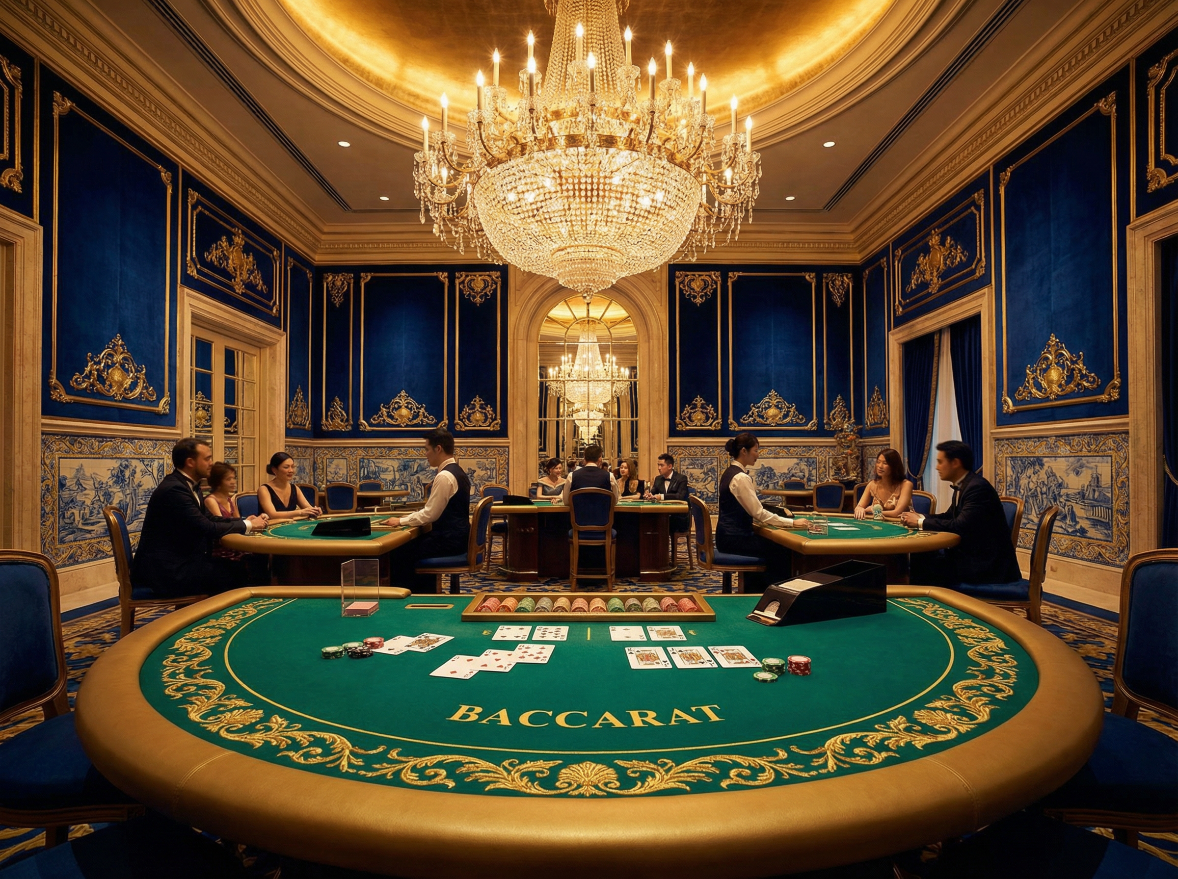 澳门彩票 - 百家乐牌桌全景