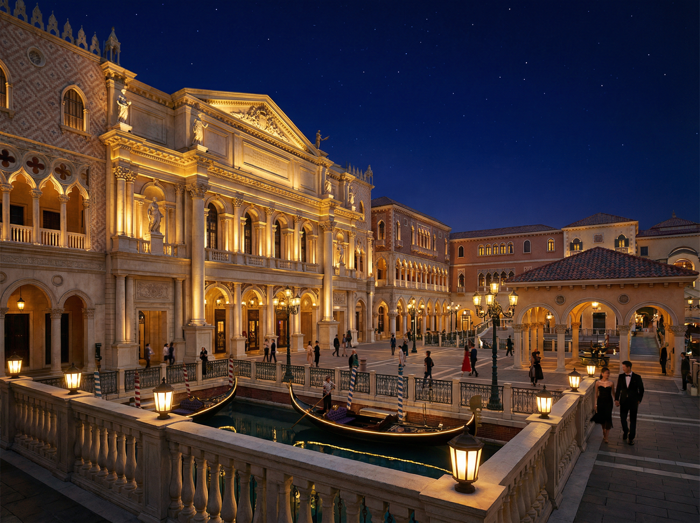 澳门彩票 - 澳门威尼斯人娱乐场夜景