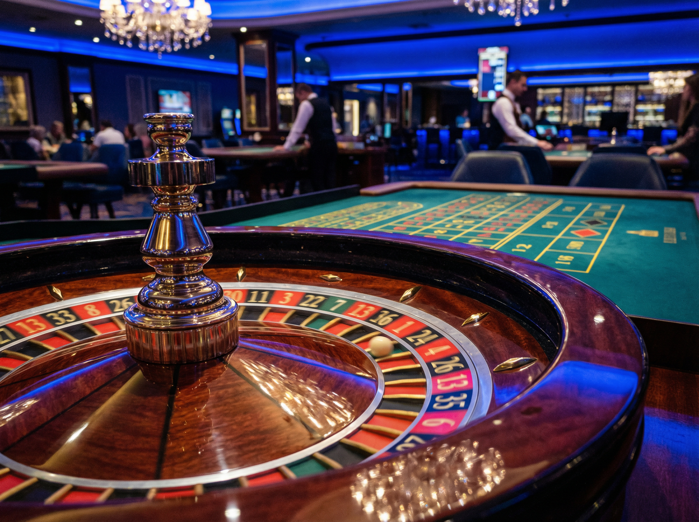 澳门彩票 - 赌场轮盘特写